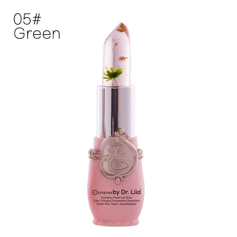 Color-Changing Flower Lip Gloss – Vegan, Gluten-Free, Hydrating Lip Balm