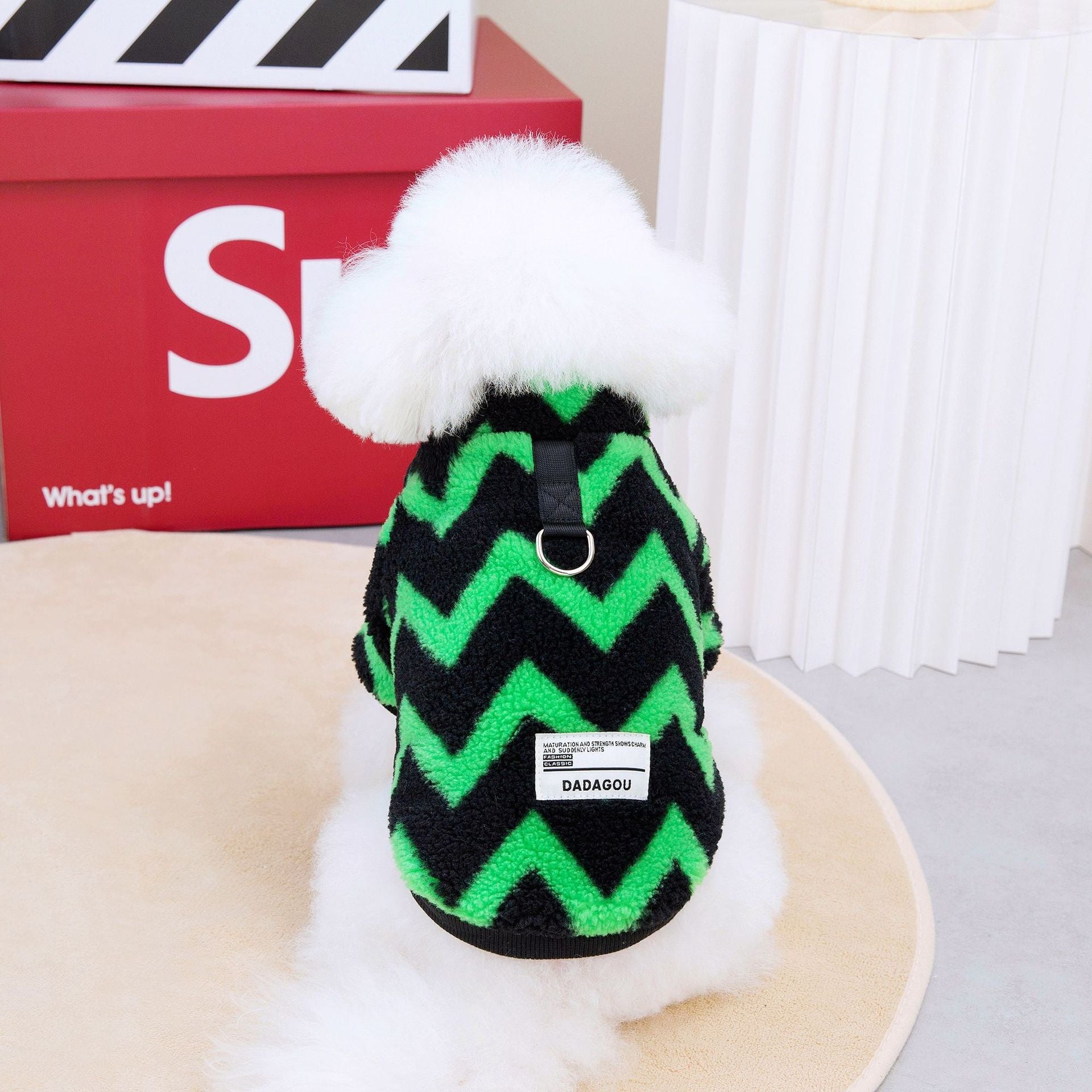 AutumnWinter Teddy Bear Panda Pet Cotton-Padded Coat