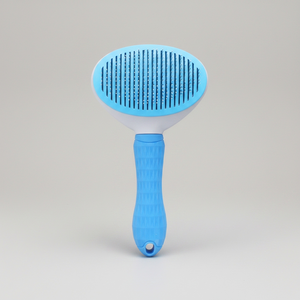 Self-Cleaning Slicker Brush