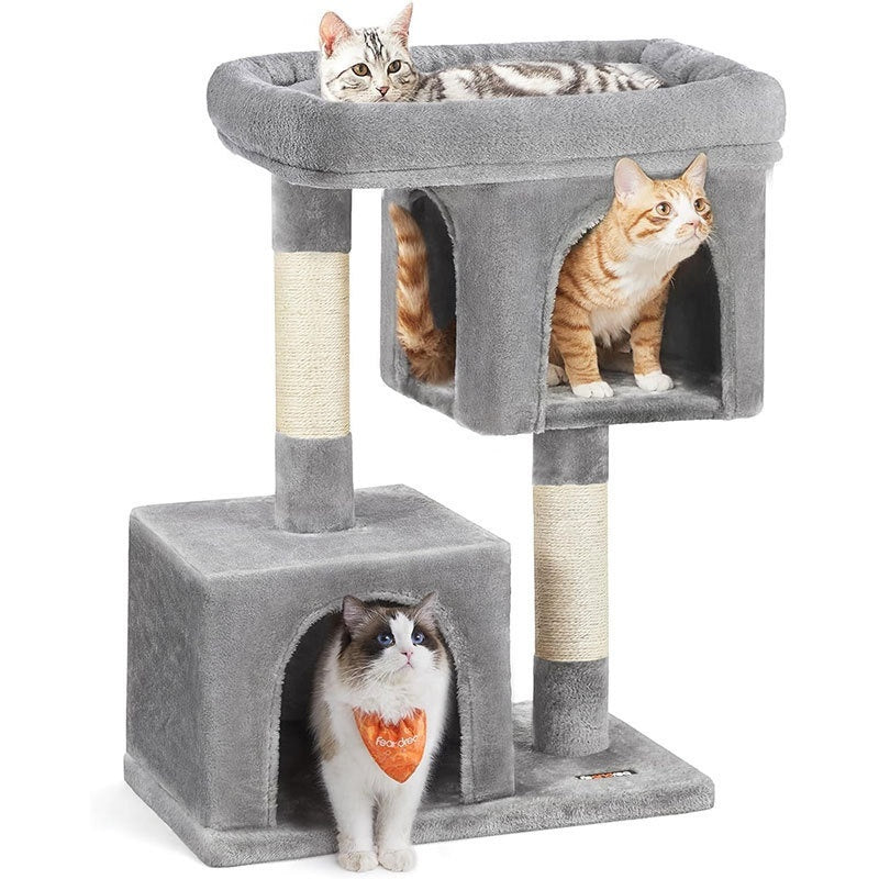 Large Cat Tree All-in-one High-rise Design For Big Cats