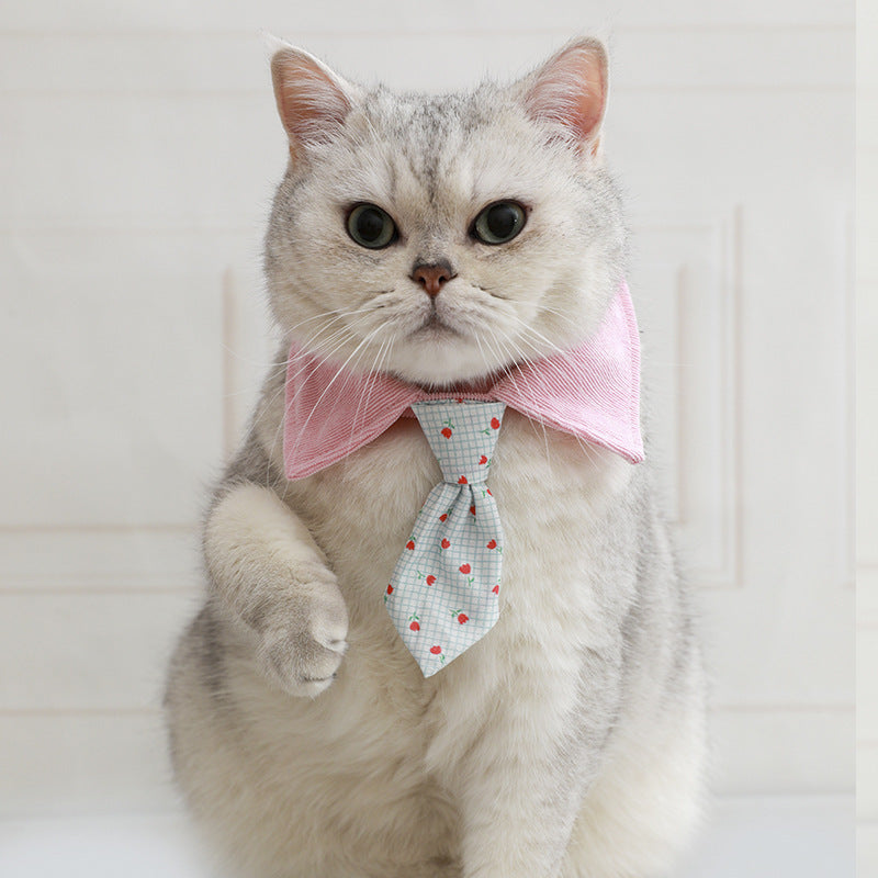 Cute Pet Cat Bow Tie Collar In Multiple Styles