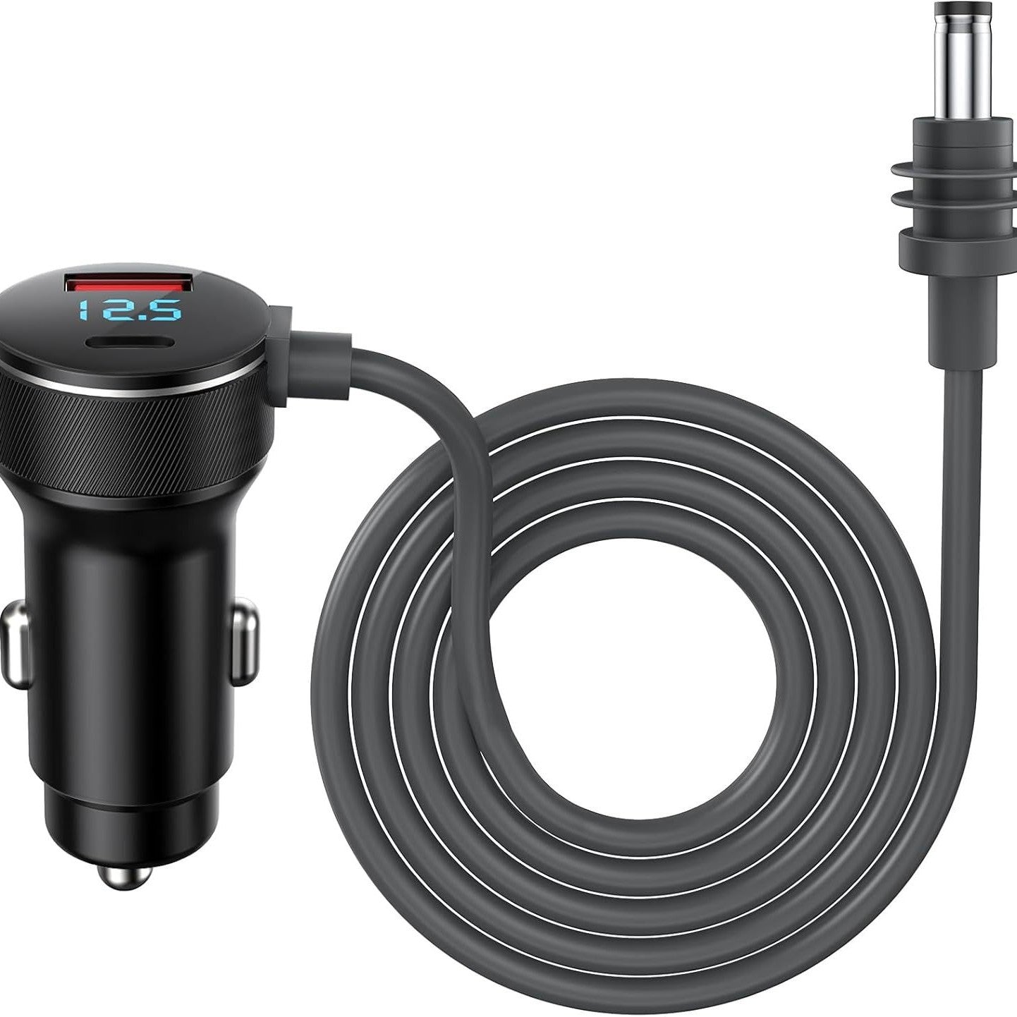 Starlink Mini Car Charger with Digital Display | 100W Type-C Power Cord